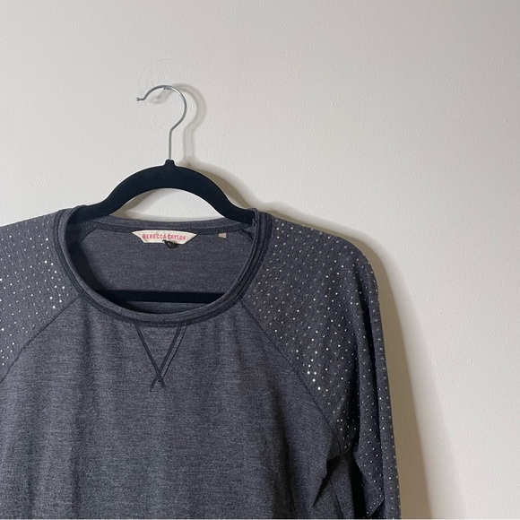 Vintage Rebecca Taylor Embellished Grey T-Shirt Size S - Picture 6 of 6